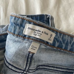 Abercrombie & Fitch skinny high rise jeans (Curve Love)